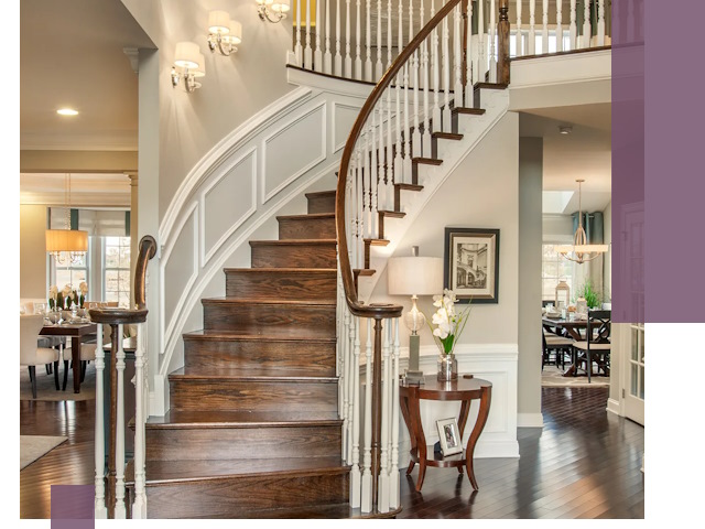 Изготовление лестниц под ключ в Лянторе — металлокаркас и отделка