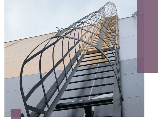 Изготовление и монтаж пожарных лестниц в Лянторе профессионально