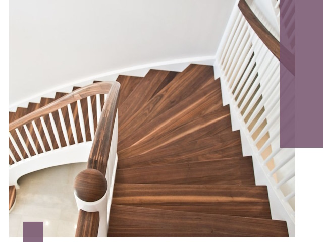 Деревянные лестницы под ключ в Лянторе — изготовление и монтаж