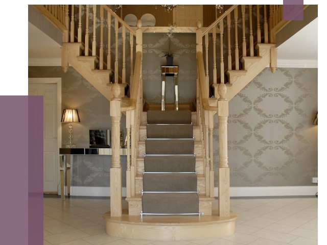 Монтаж деревянных лестниц в Лянторе от 7627 руб. 