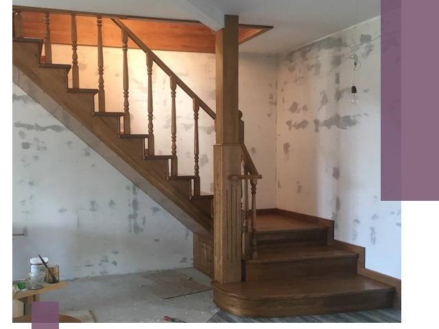 Ремонт деревянных лестниц в Лянторе: быстро и качественно