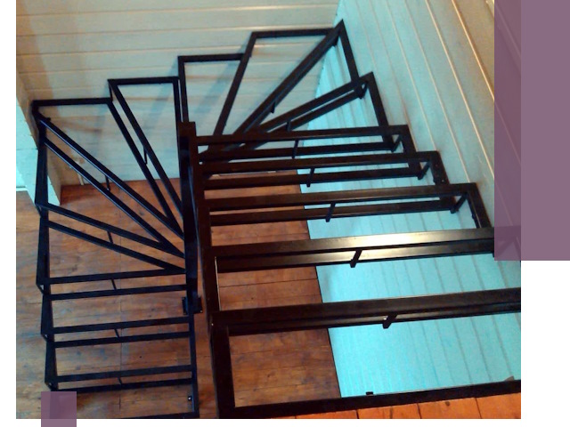 Изготовление металлических лестниц любой сложности в Лянторе