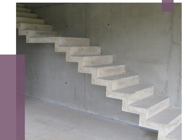 Бетонные лестницы в Лянторе от 18938 руб. под ключ | ПРОЛЁТ-Лнт