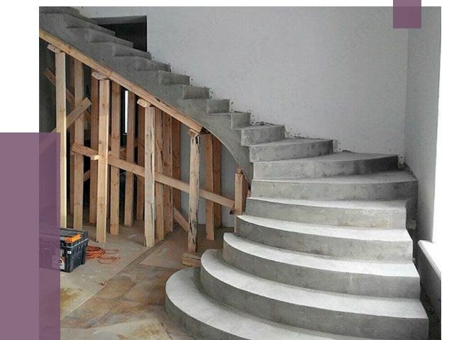Изготовление бетонных лестниц под ключ в Лянторе от 19962 руб. | ПРОЛЁТ-Лнт