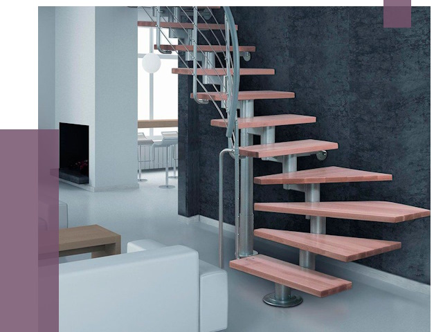 Модульные лестницы в Лянторе от 16891 руб. — купить в ПРОЛЁТ-Лнт