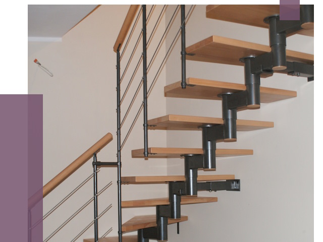 Изготовление модульных лестниц в Лянторе от 11517 руб. 