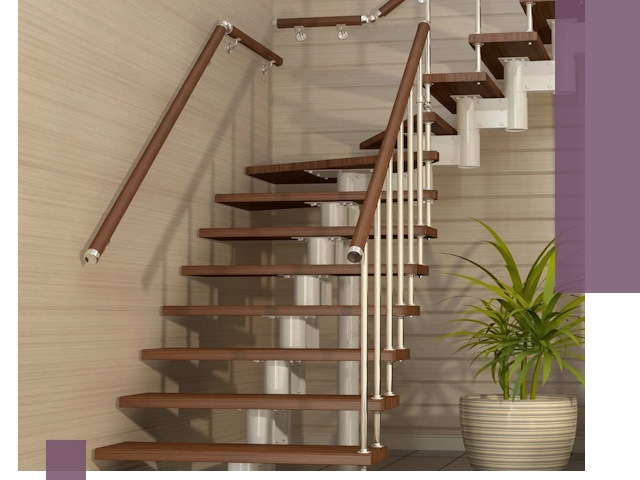 Изготовление модульных лестниц под ключ в Лянторе