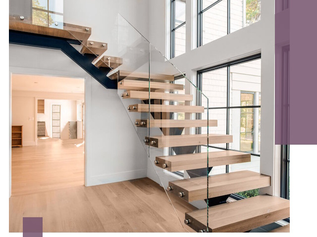 Монтаж модульных лестниц в Лянторе: срок, качество, гарантия