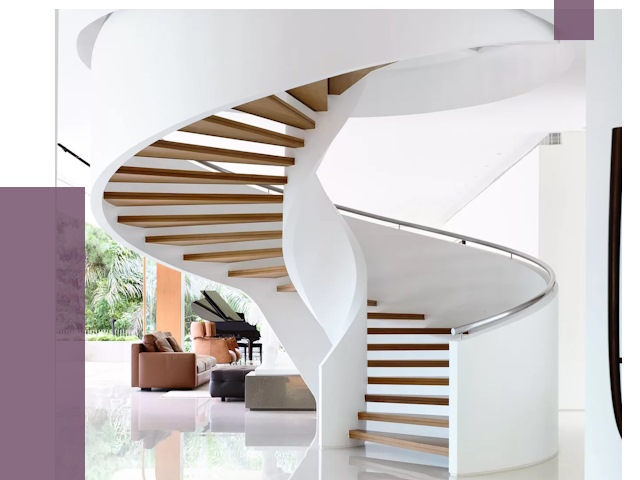 Винтовые лестницы в Лянторе под ключ от 48626 руб. | ПРОЛЁТ-Лнт