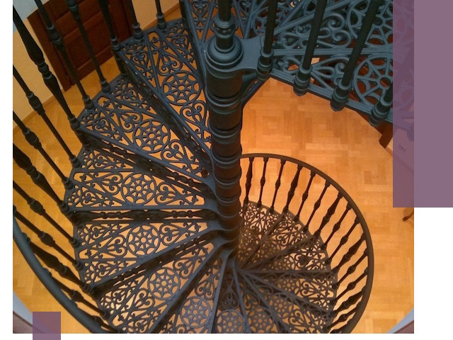 Винтовые лестницы под ключ в Лянторе: производство и монтаж