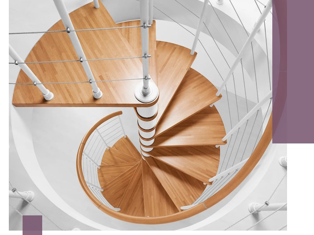 Изготовление винтовых лестниц под ключ в Лянторе