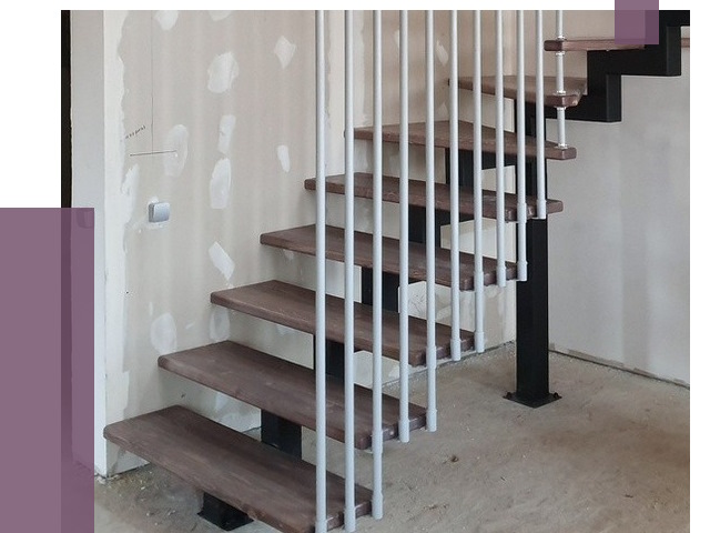 Монтаж лестниц на больцах в Лянторе от 8394 руб. — надежно| ПРОЛЁТ-Лнт