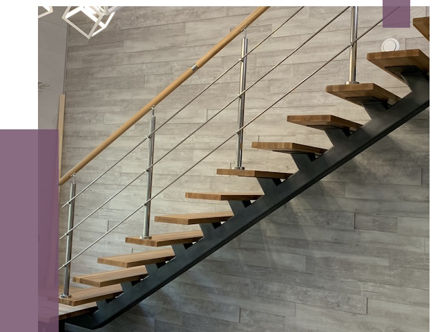 Изготовление лестниц на монокосоуре в Лянторе от 76266 руб. 