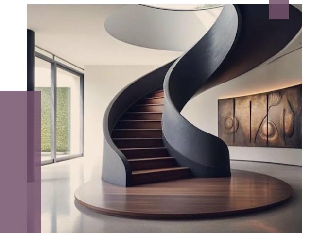 Элитные лестницы под заказ в Лянторе от 189385 руб. — ПРОЛЁТ-Лнт