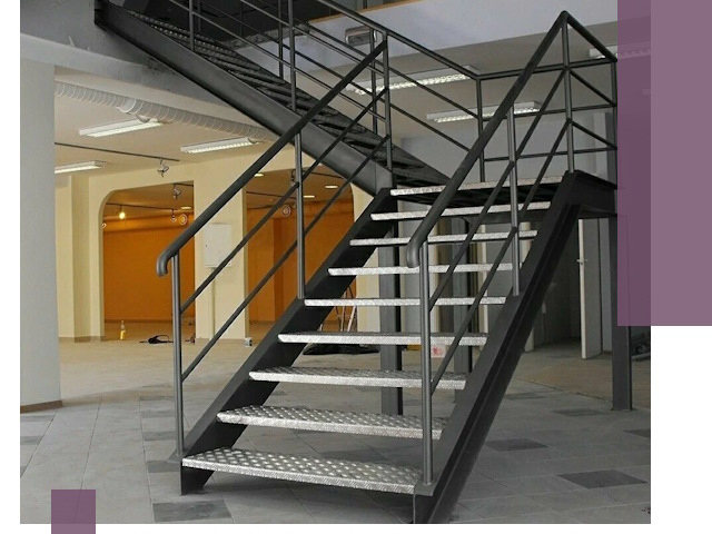 Лестницы для офиса в Лянторе: изготовление, монтаж, демонтаж