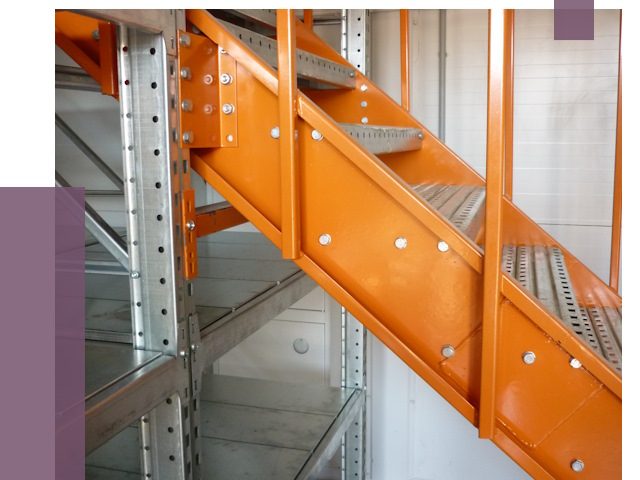 Лестницы для склада в Лянторе от 76778 руб. — решения | ПРОЛЁТ-Лнт