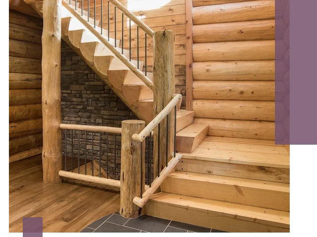 Лестницы в баню под заказ и профессиональный монтаж в Лянторе