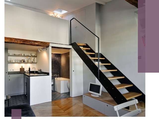 Лестницы на антресоль под ключ в Лянторе — изготовление и монтаж