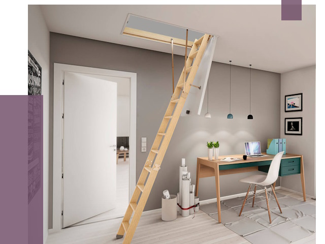 Чердачные лестницы в Лянторе — от 14588 руб. | ПРОЛЁТ-Лнт