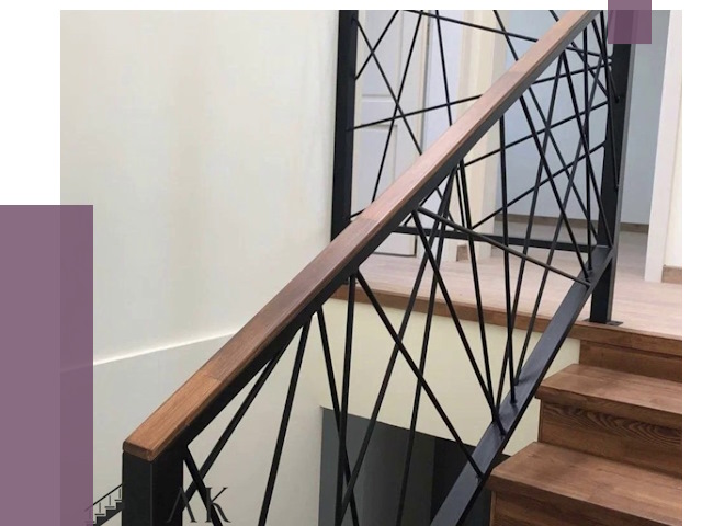 Перила и ограждения в Лянторе от 7678 руб. под ключ | ПРОЛЁТ-Лнт