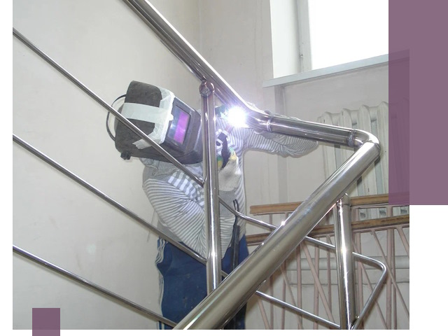 Монтаж перил и ограждений качественно в Лянторе