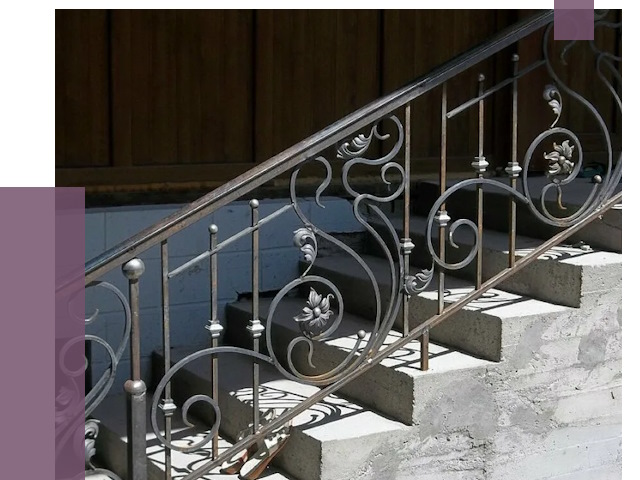 Кованые перила в Лянторе от 8701 руб. под ключ — качество от ПРОЛЁТ-Лнт