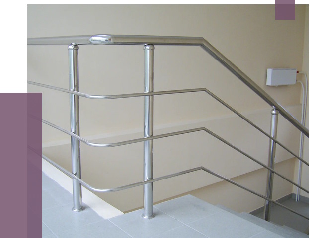 Алюминиевые перила в Лянторе от 6347 руб. под ключ | ПРОЛЁТ-Лнт