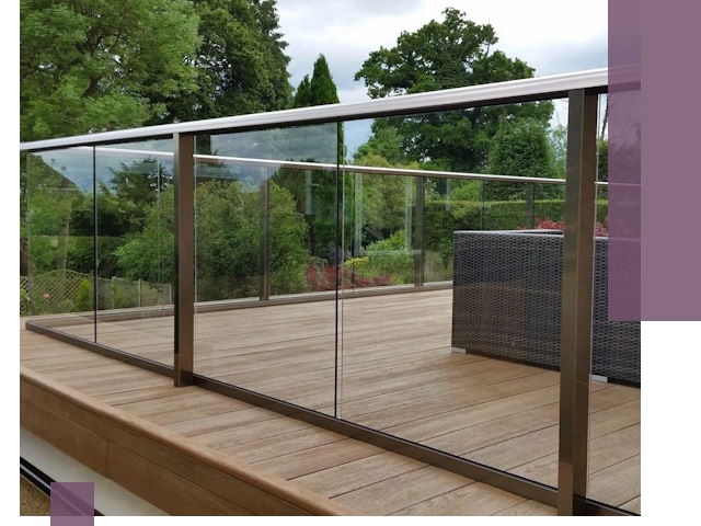 Алюминиевые перила на заказ в Лянторе — монтаж и гарантия