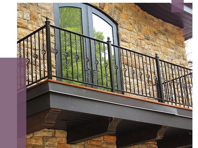 Балконные ограждения в Лянторе от 8036 руб. — купить | ПРОЛЁТ-Лнт