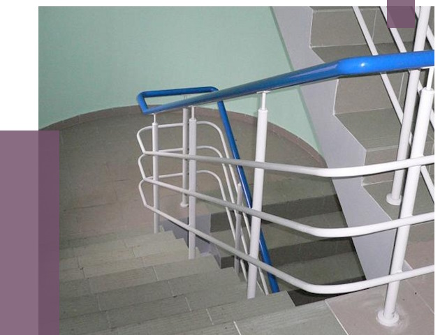 Перила в подъезде в Лянторе — установка и замена от 7422 руб. | ПРОЛЁТ-Лнт