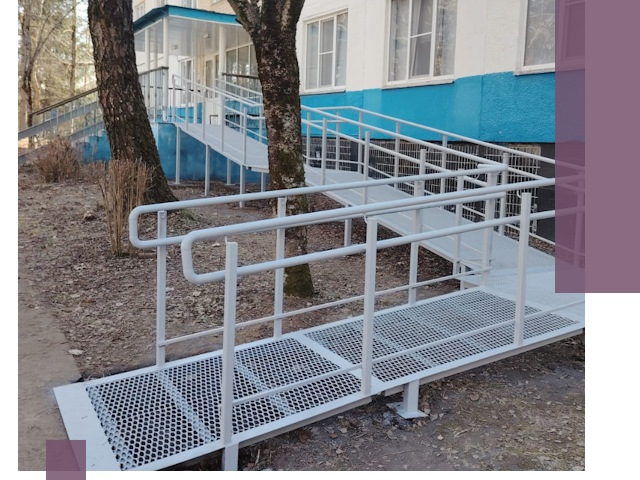 Пандусы под ключ в Лянторе: изготовление, монтаж и демонтаж