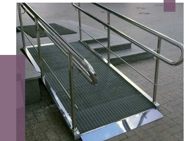 Монтаж пандусов для инвалидов в Лянторе от 8620 руб. под ключ | ПРОЛЁТ-Лнт