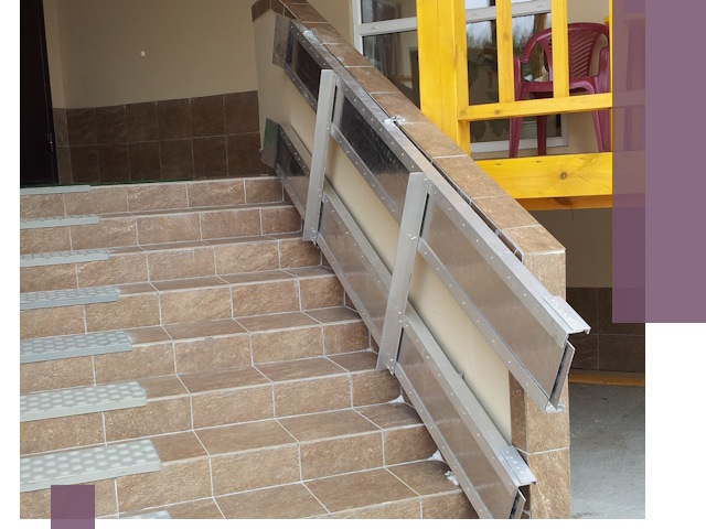 Откидные пандусы под ключ в Лянторе — монтаж и демонтаж