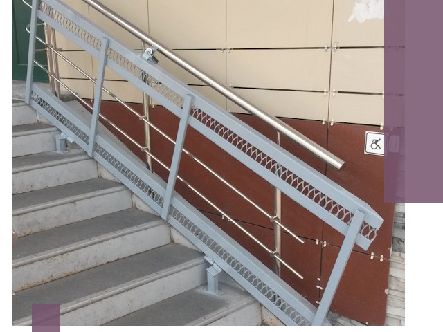 Изготовление откидных пандусов под ключ в Лянторе