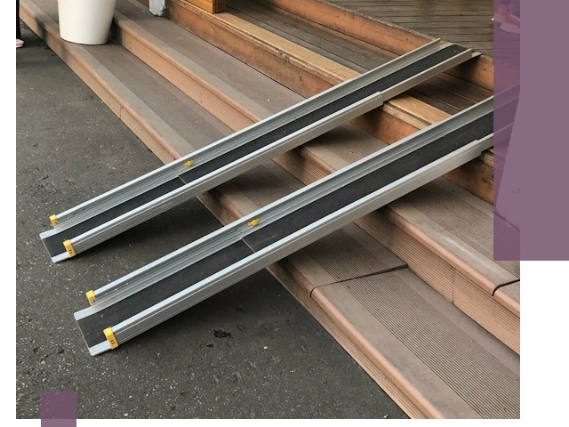 Телескопические пандусы под ключ в Лянторе — изготовление и монтаж