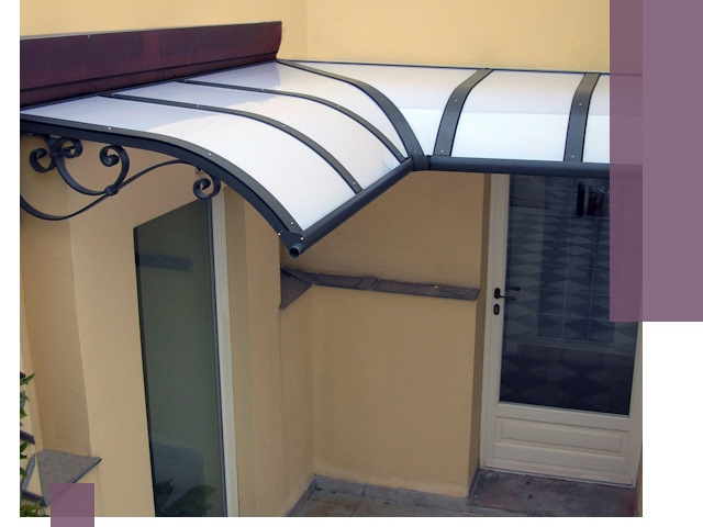 Монтаж козырьков любой сложности в Лянторе под ключ