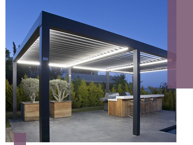 Навесы отдельно стоящие под ключ в Лянторе из металла и поликарбоната