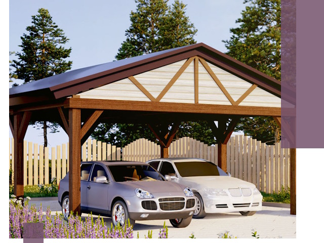 Навесы для автомобиля в Лянторе — изготовление и монтаж