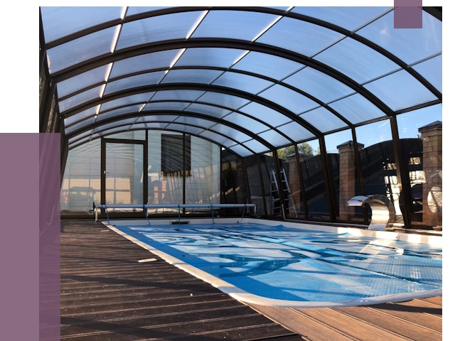 Навесы для бассейна в Лянторе от 16789 руб. под ключ | ПРОЛЁТ-Лнт