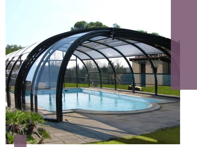 Навесы для бассейна в Лянторе: изготовление и монтаж под ключ