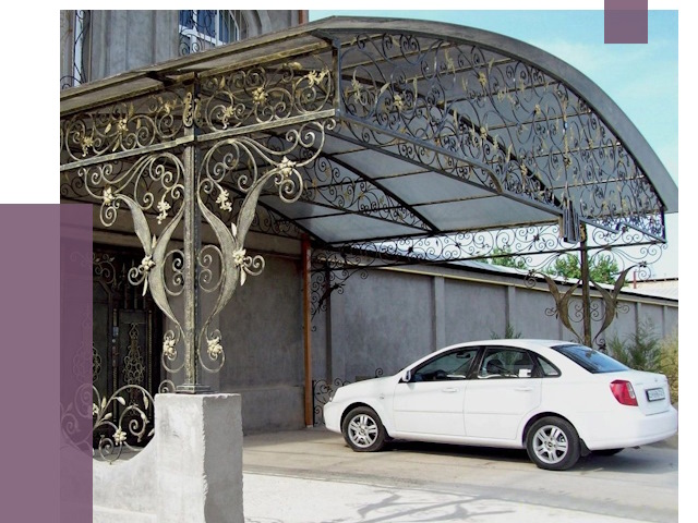 Кованые навесы в Лянторе от 14588 руб. | ПРОЛЁТ-Лнт