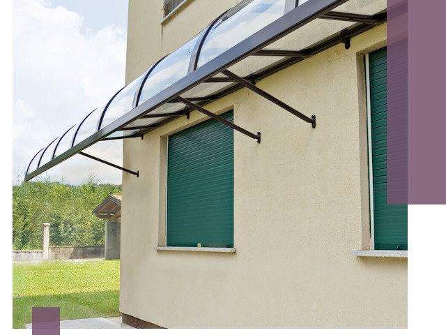 Козырьки над окнами в Лянторе — изготовление и монтаж по выгоде