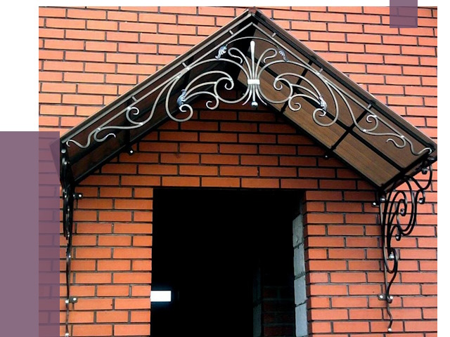 Металлические козырьки в Лянторе от 10698 руб. 