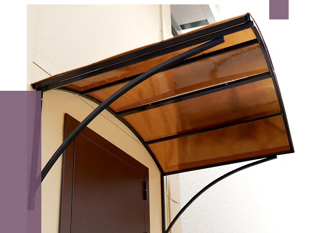 Недорогие козырьки в Лянторе от 7596 руб.  | ПРОЛЁТ-Лнт