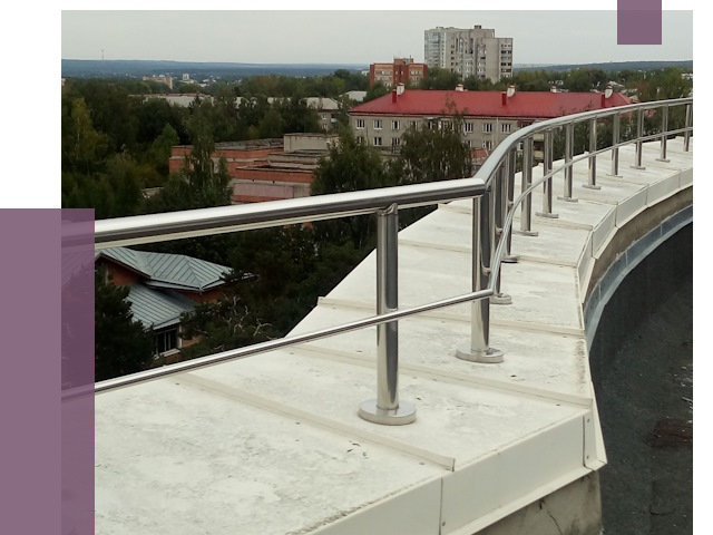 Парапеты и ограждения кровли в Лянторе от 4965 руб. 