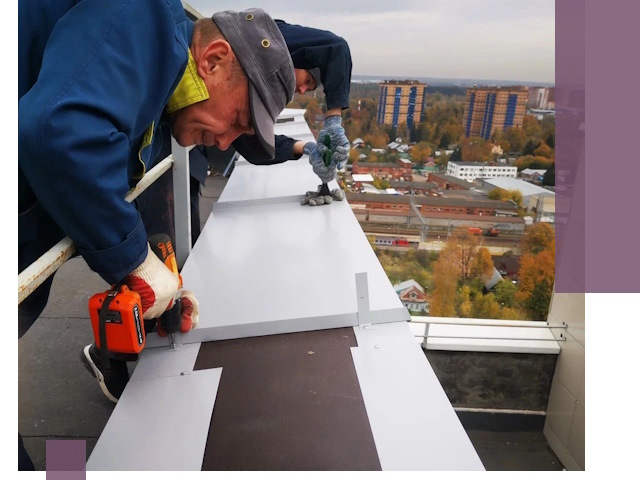 Монтаж парапетов в Лянторе — установка прочных металлических ограждений