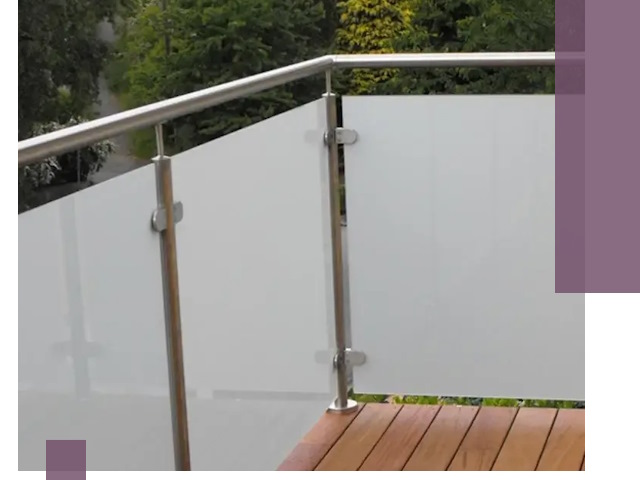 Алюминиевые парапеты для балконов и террас в Лянторе