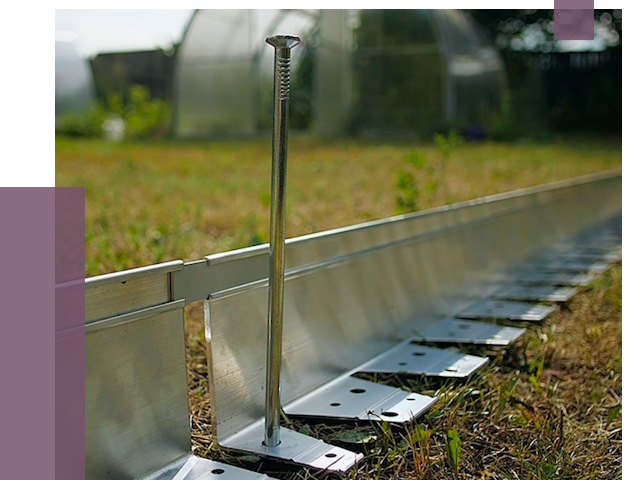 Металлические бордюры для газона в Лянторе от 4300 руб. | ПРОЛЁТ-Лнт