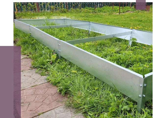 Металлические бордюры для грядок в Лянторе от 1791 руб. 