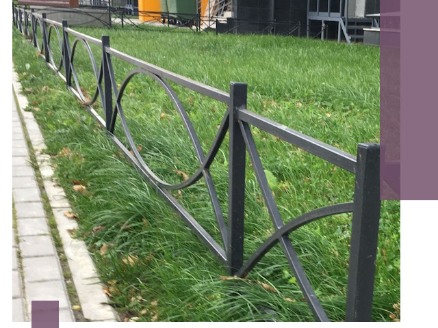 Газонные ограждения из металла в Лянторе — монтаж и продажа